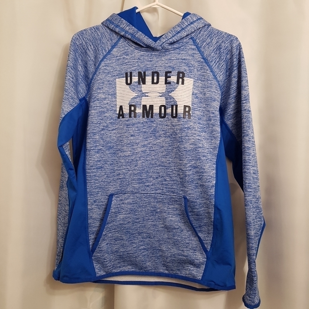 Under Armour ladies loose medium hoodie 2 tone blue